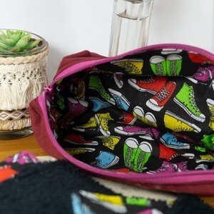 Trousse de maquillage Bordeaux – Image 4