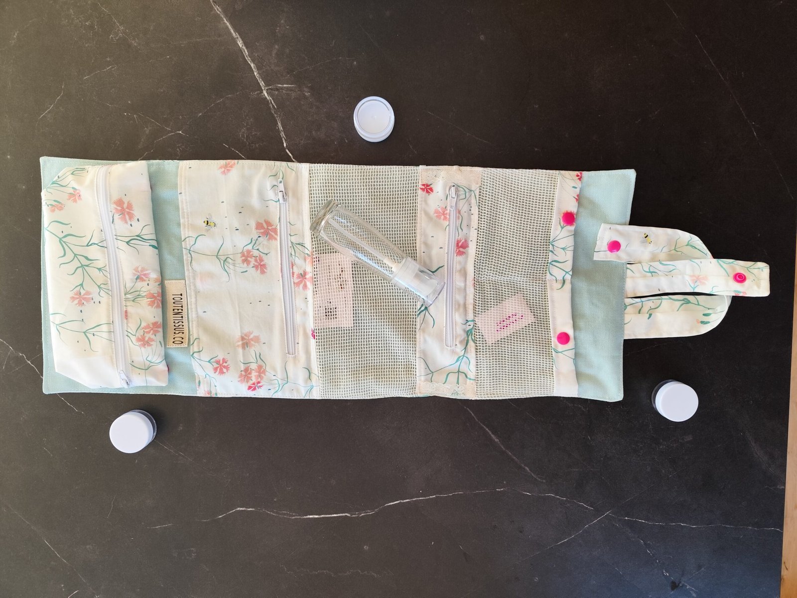TROUSSE DE TOILETTE OEILLET ROSE – Image 8