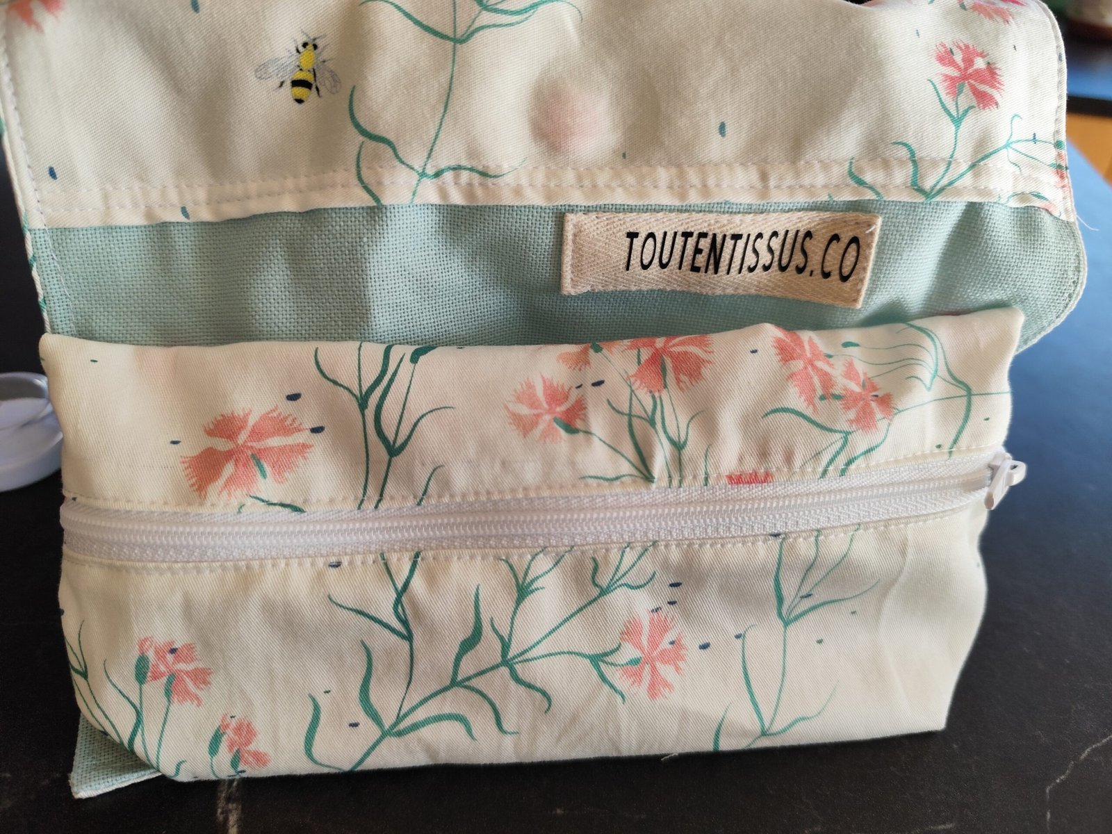TROUSSE DE TOILETTE OEILLET ROSE – Image 7