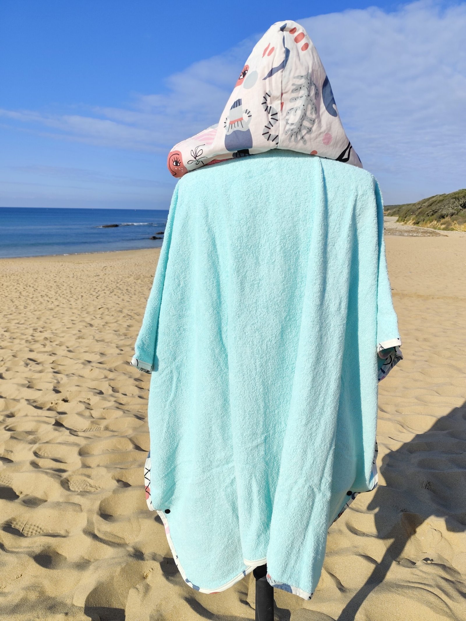 PONCHO pour le réconfort après l'effort FEMININ – Image 4