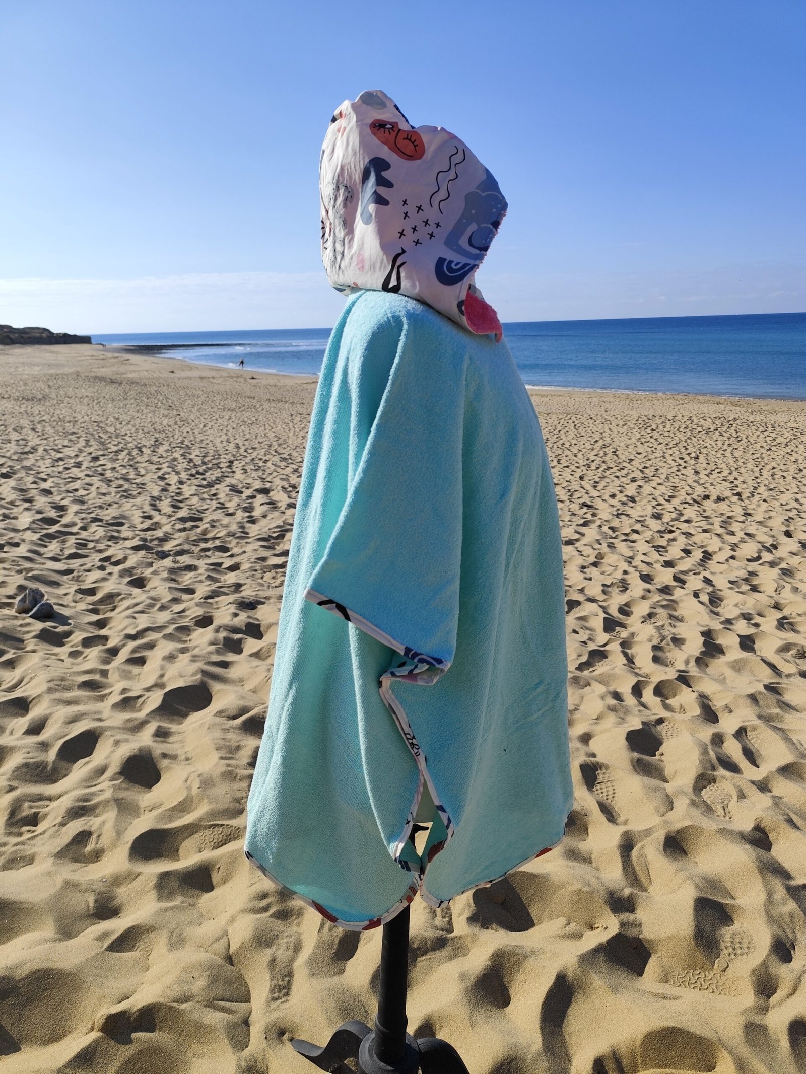 PONCHO pour le réconfort après l'effort FEMININ – Image 3