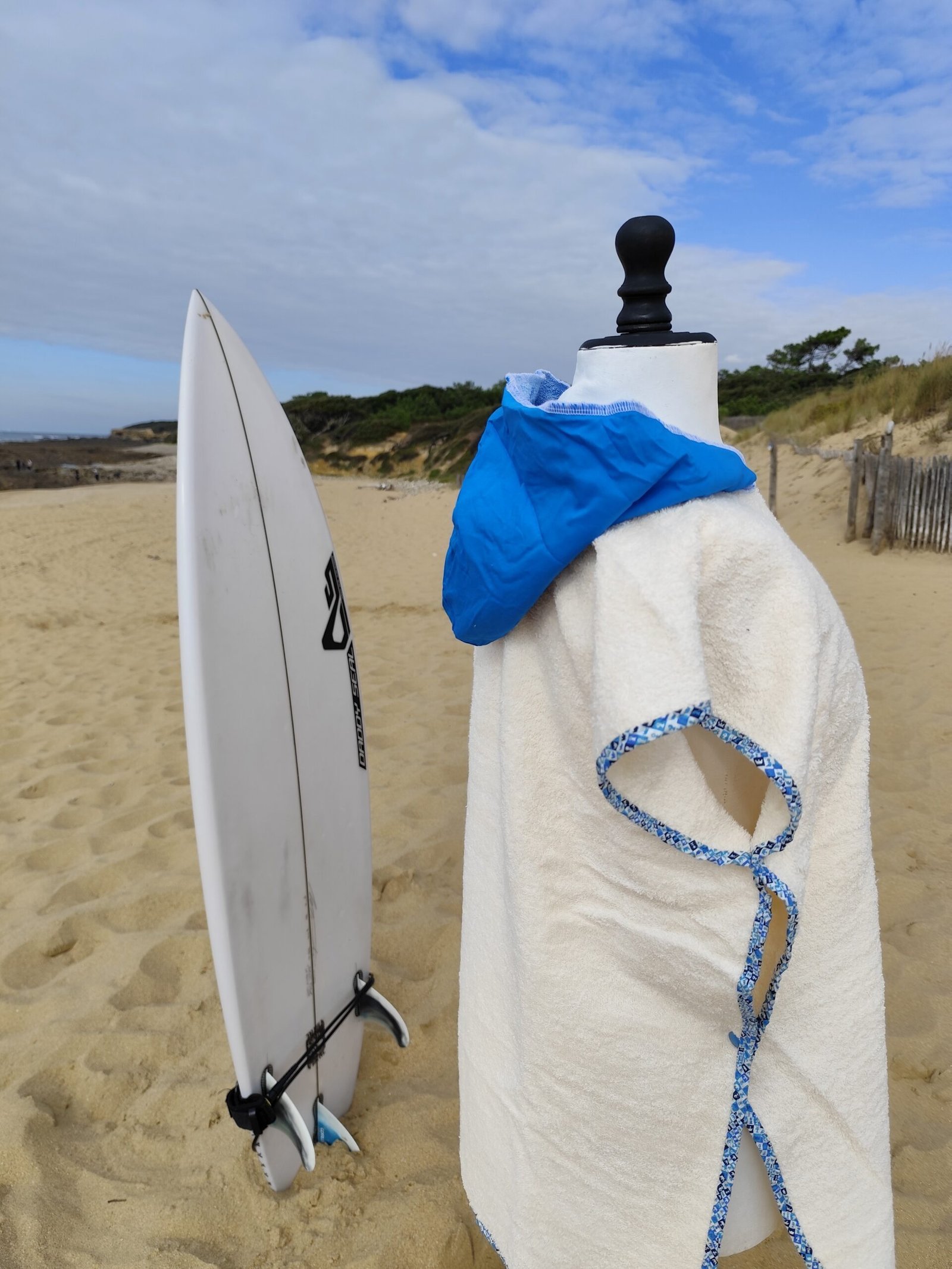 PONCHO éponge bio pour le réconfort après l'effort CHESS