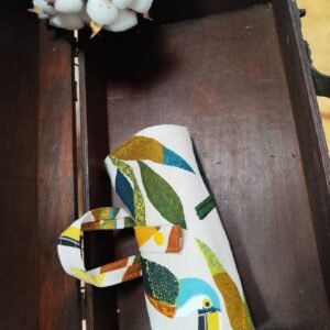 TROUSSE DE TOILETTE TOUCAN INTERIEUR OCRE