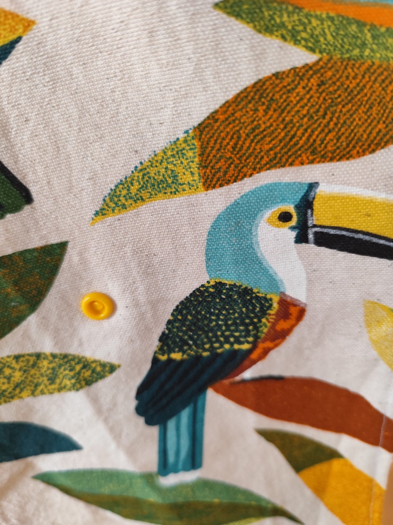 TROUSSE DE TOILETTE TOUCAN INTERIEUR OCRE – Image 10