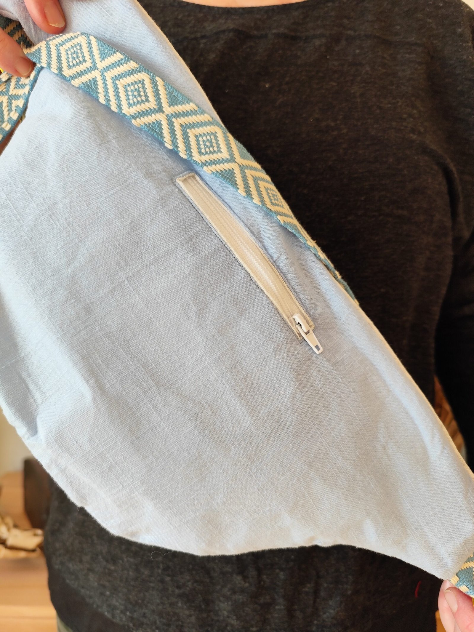 Sac Banane en Lin – Élégance Naturelle & Praticité – Image 3