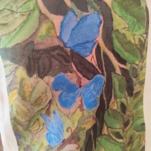 Tote bag artistique – Œuvre originale d’un artiste costaricien-papillons