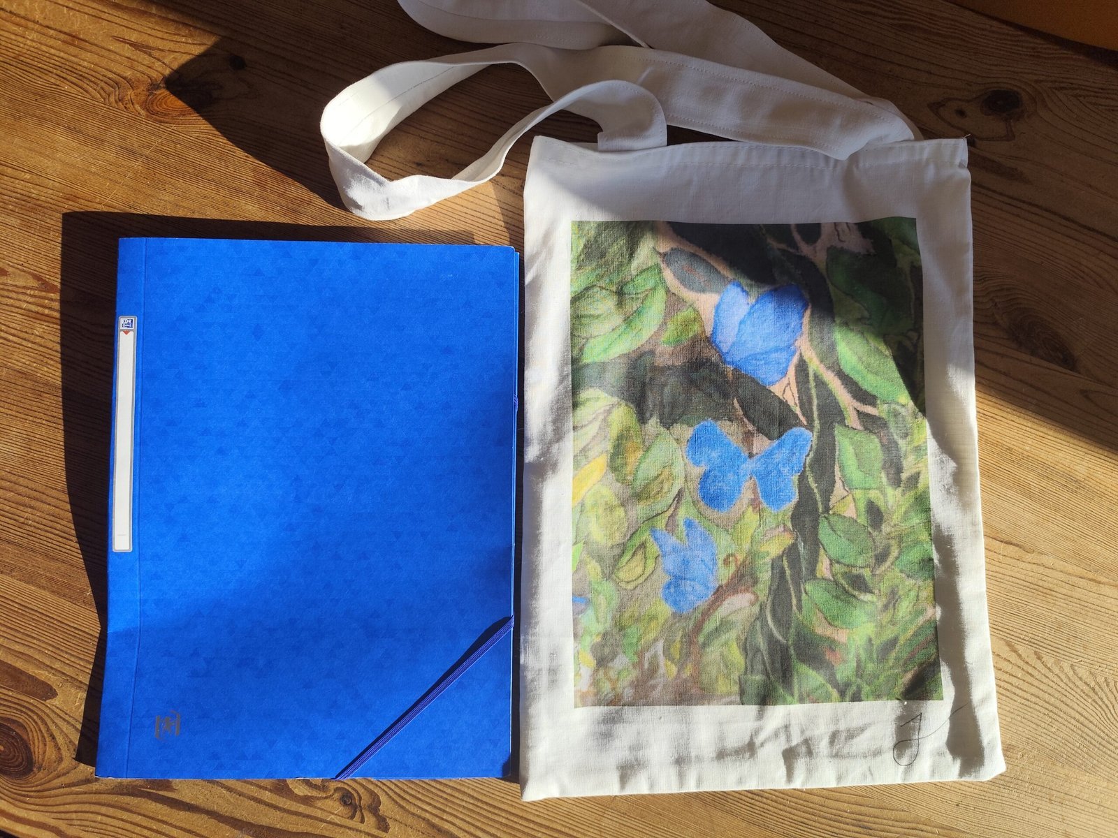 Tote bag artistique – Œuvre originale d’un artiste costaricien-papillons – Image 9