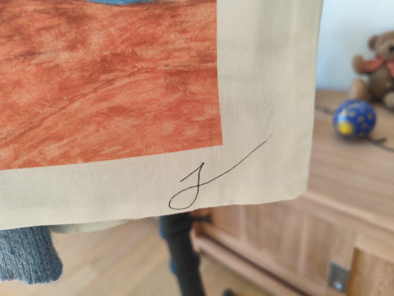 Tote bag artistique – Œuvre originale d’un artiste costaricien-tour de garde – Image 5