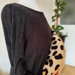 Sac banane tendance léopard/pèche tendance — Léger, pratique et polyvalent